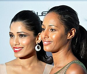 Freida Pinto & Rula Jebreal