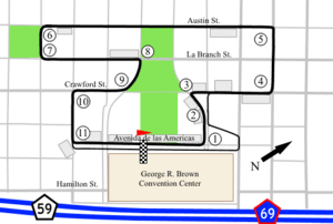 Houston CART circuit transparent