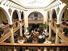 La Columbia Restaurant - Courtyard dining room