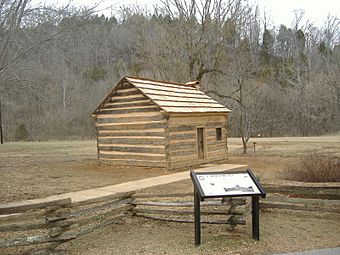 Lincoln Knob Creek Gollaher Cabin.JPG