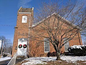 Memorial Reformed Church in downtown Maiden