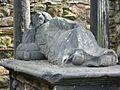 Recumbent figure, Greyfriars Kirkyard