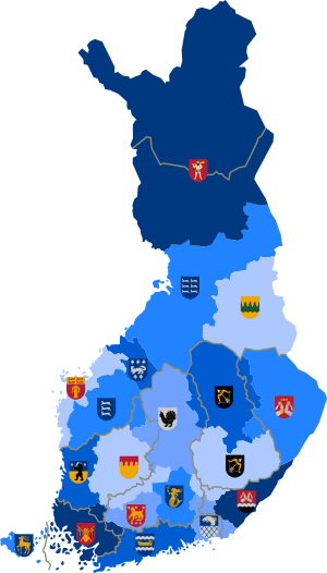 Regions in Finland.svg