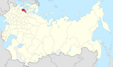 Location in the Russian Empire