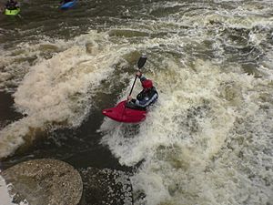 Spargo frontsurf kayak playboating2006