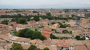 The ville basse, Carcassonne