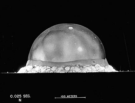 Trinity Test Fireball 25ms