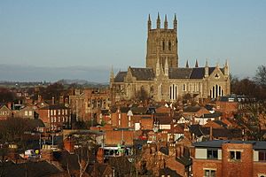 Worcester Cathedral - geograph.org.uk - 706524