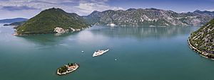 View over Bay of Kotor