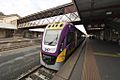 A Vline train at Bendigo station 