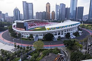 Aerial View, Tianhe Stadium 20230520-B