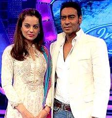 Ajay Devgn and Kangana Ranaut