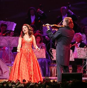 Andre Rieu und Carmen Monarcha