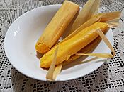 Binaki (Steamed Corn Cake) 1