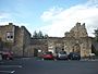 Car park and ruins, Blenkinsopp Castle.jpg