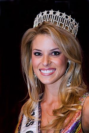 Carrie Prejean, winner of Miss California USA 2009.