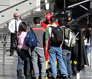 Characters at Hollywood and Highland