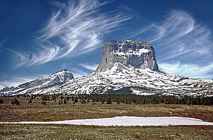 Chief Mountain snow