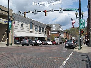 Downtown Athens OH USA