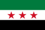 Flag of Syria 2011, observed.svg