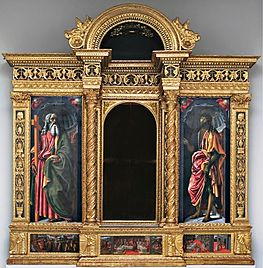 Francesco Botticini Tabernacle of the Sacramento. Empoli Museum