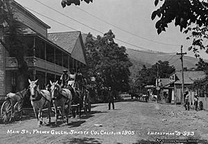 French Gulch CA 1905