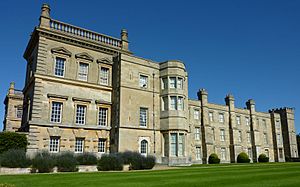 Grimsthorpe Castle - West Facade