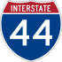 Interstate 44 marker