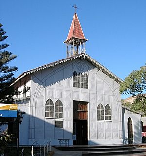 Iglesia de Santa Bárbara, Santa Rosalía, BCS, México (cropped)