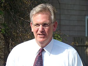 Jay Nixon canvassing doors