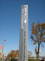 Jefferson Park Sign