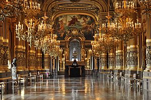 Palais Garnier's grand salon, 12 February 2008