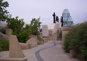 Peacekeeping monument