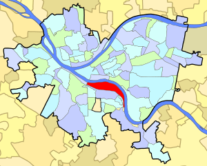 Pgh locator southside flats.svg