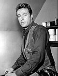 Russell Johnson Black Saddle 1960