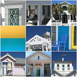 Seaside Florida architecture