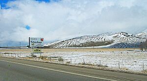 Tehachapi sign