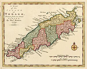 Tobago subdivision 1779 BOWEN color B