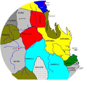 Tribes around Gladstone1