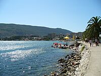 Walkway in Herceg Novi