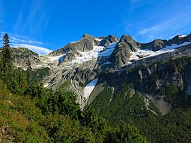 Whatcom Peak seen from Brush Creek Trail