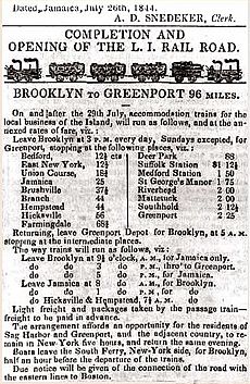 1844 LIRR schedule