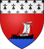 Blason ville fr Nort-sur-Erdre (Loire-Atlantique)