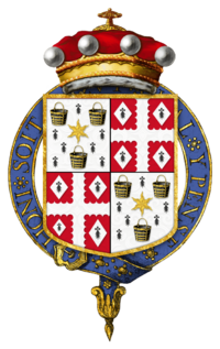 Coat of Arms of Robin Leigh-Pemberton, Baron Kingsdown, KG, PC (cropped).png