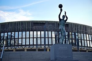 Dražen Petrović statue