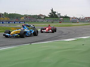 GP Imola2005 SchumiAlonso