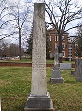 George Baxter Cemetery Monument