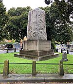 Graves of Robert O'Hara Burke (1821–1861) and William John Wills (1834–1861) at Melbourne General Cemetery 2