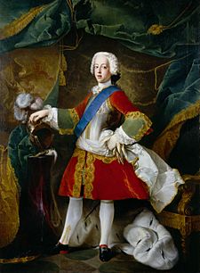 Portrait of Bonnie Prince Charlie