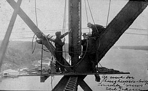 Poughkeepsie Bridge Strengthening 1906